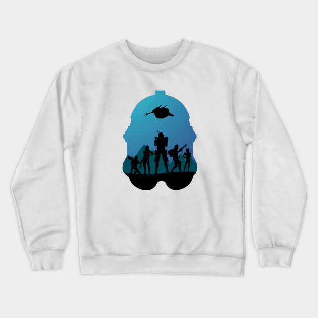 The War of The Clones Crewneck Sweatshirt by Cmmndo_Sev